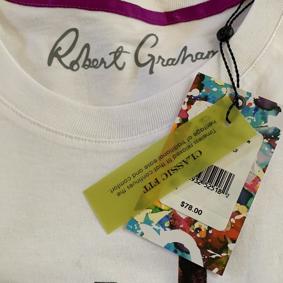 Robert Graham Beyer short sleeve tee shirt - Picture 4 of 4